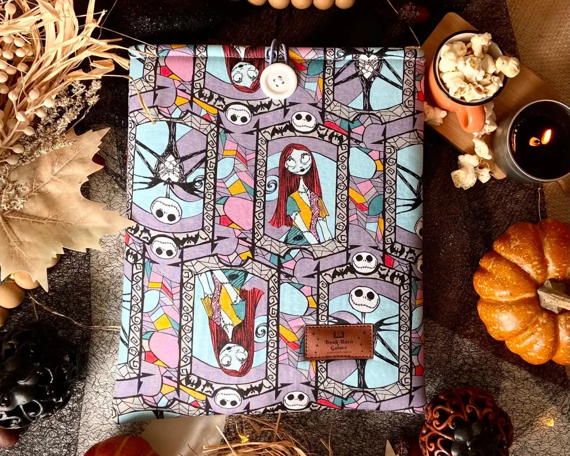 2022 new hot sale customized multiple styles book cover exquisite fabric print wholesale book sleeve