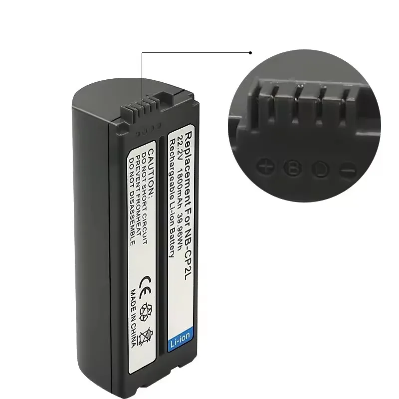 Аккумулятор NB-CP2L 22 2 В 1800 мАч Замена для компактного фотопринтера Canon SELPHY перезаряжаемые литий-ионные аккумуляторы