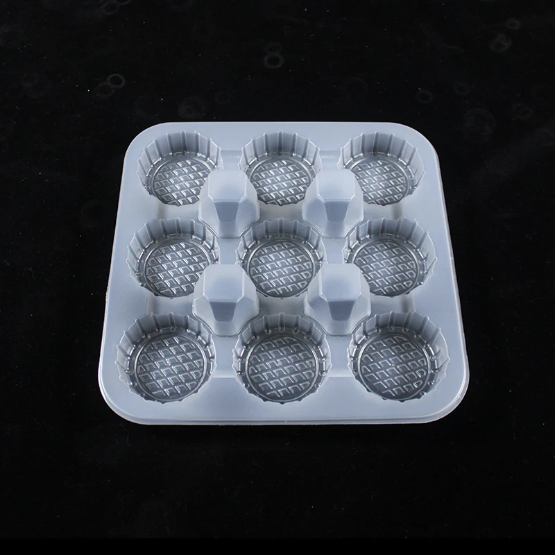 Изготовленные на заказ 6 отверстий блистерные коробки для куриных яиц пластиковые контейнеры блистерный поднос