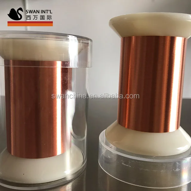 0.08mm enameled copper wire AWG40 2UEW/155