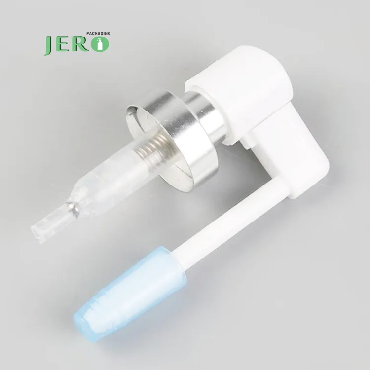 20mm sprayer for nose rotary spray nozzle nose oral 18mm long nasal spray pump with aluminum circle