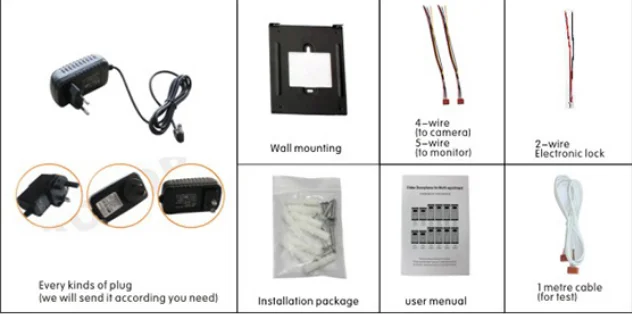 Shenzhen factory ACTOP Smart Door Bell with camera video door phone for villa