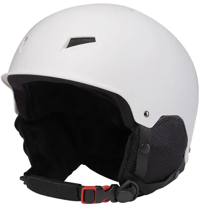 Custom OEM Youth Medium Ski Helmets Popular Outdoor Sports 10 PE Portable Universal PC + High Density EPS Foam Skiing Equipment