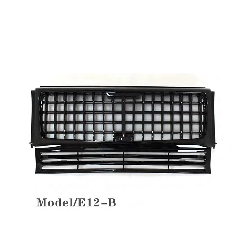 W463 Front Grille E12-B Auto Parts Front Bumper Grille For Mercedes Benz G Class W463 G500 G550 G55 Upgrade AMG 1990-2012