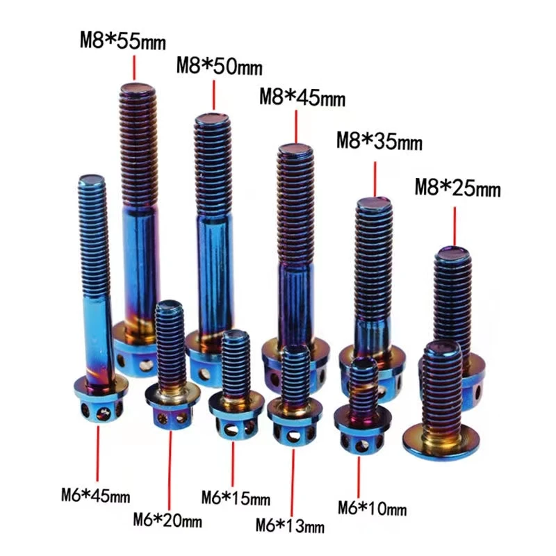 Made in China wholesale price 8.8 grade high quality titanium hex bolts