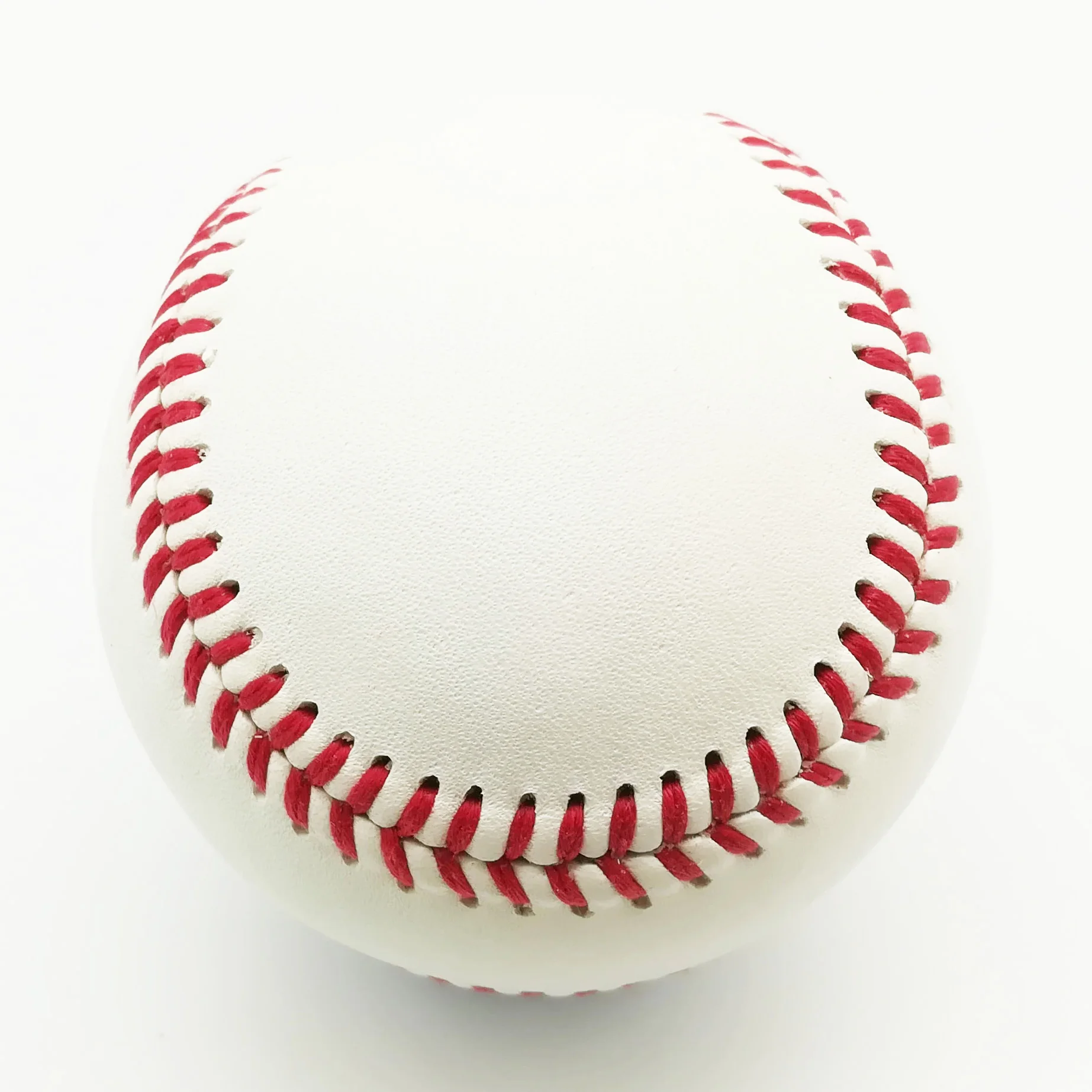 official size cowhide full grain leather baseball with 15% wool winding double cushioned cork core little league baseball  ball