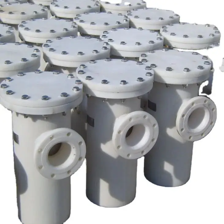 ANSI 150LB PP Material U Type Basket Strainer RF/FF Flange