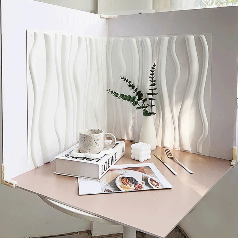 YINGZHI 3D PVC Waterproof Realistic Photo Background Board Ins Flat Lay Food Product Photography Background