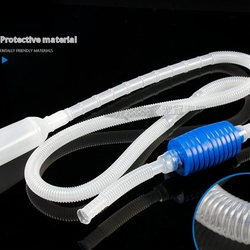 Aquarium Siphon Fish Tank Syphon Vacuum Cleaner Pump Semi-automatic Water Change Changer Gravel Water Filter Acuario Accessories