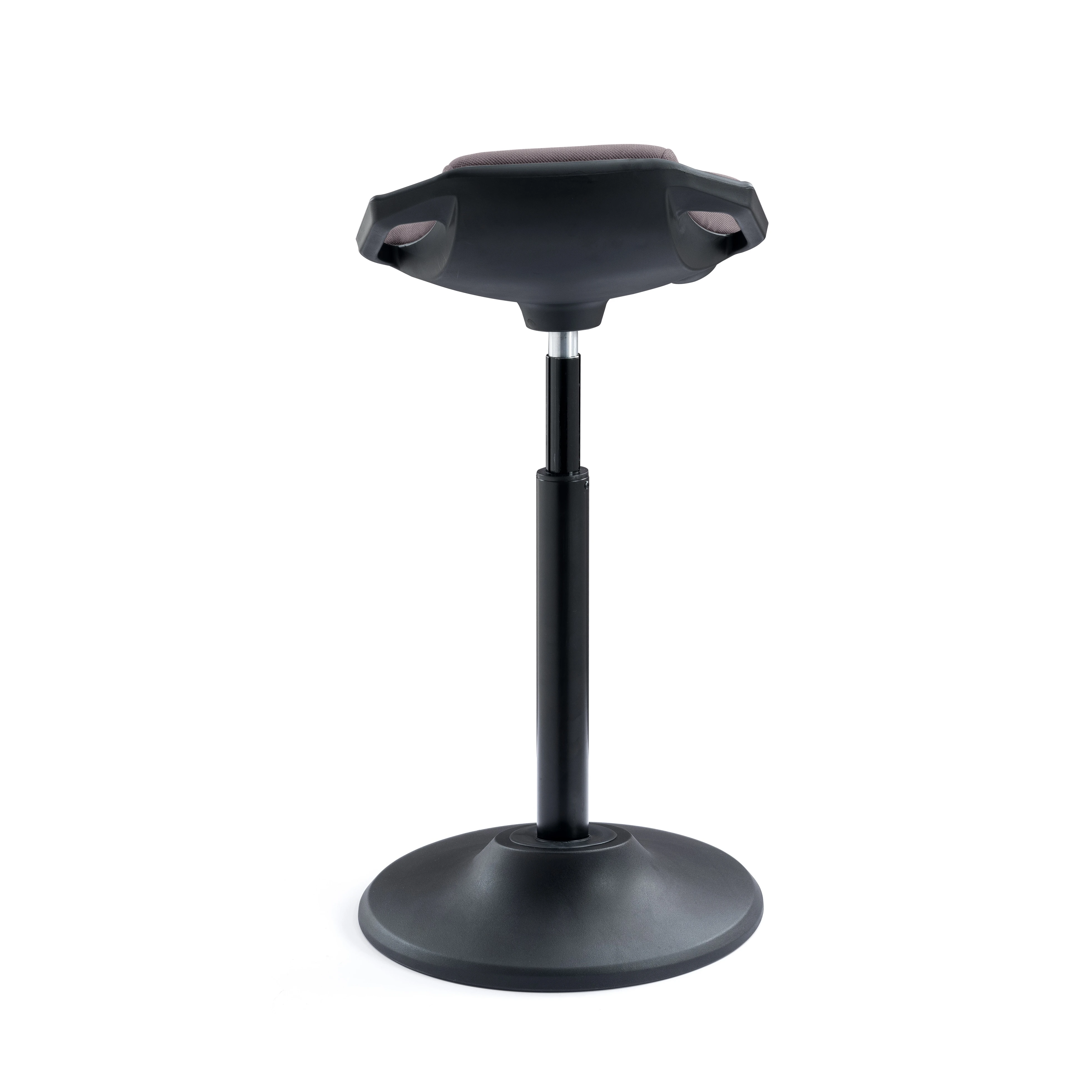 Eisdir STA Sit Stand Perch Stool for Home and Office, Non-Slip Wobble Desk Chair, Adjustable Standing Bar Stool