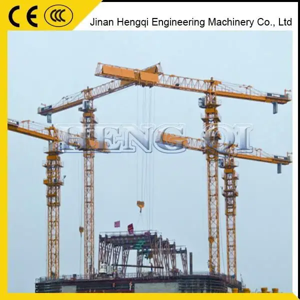 High quality Topless tower crane 25m 40m 50m 60m lifting weight 5T 8T 10T