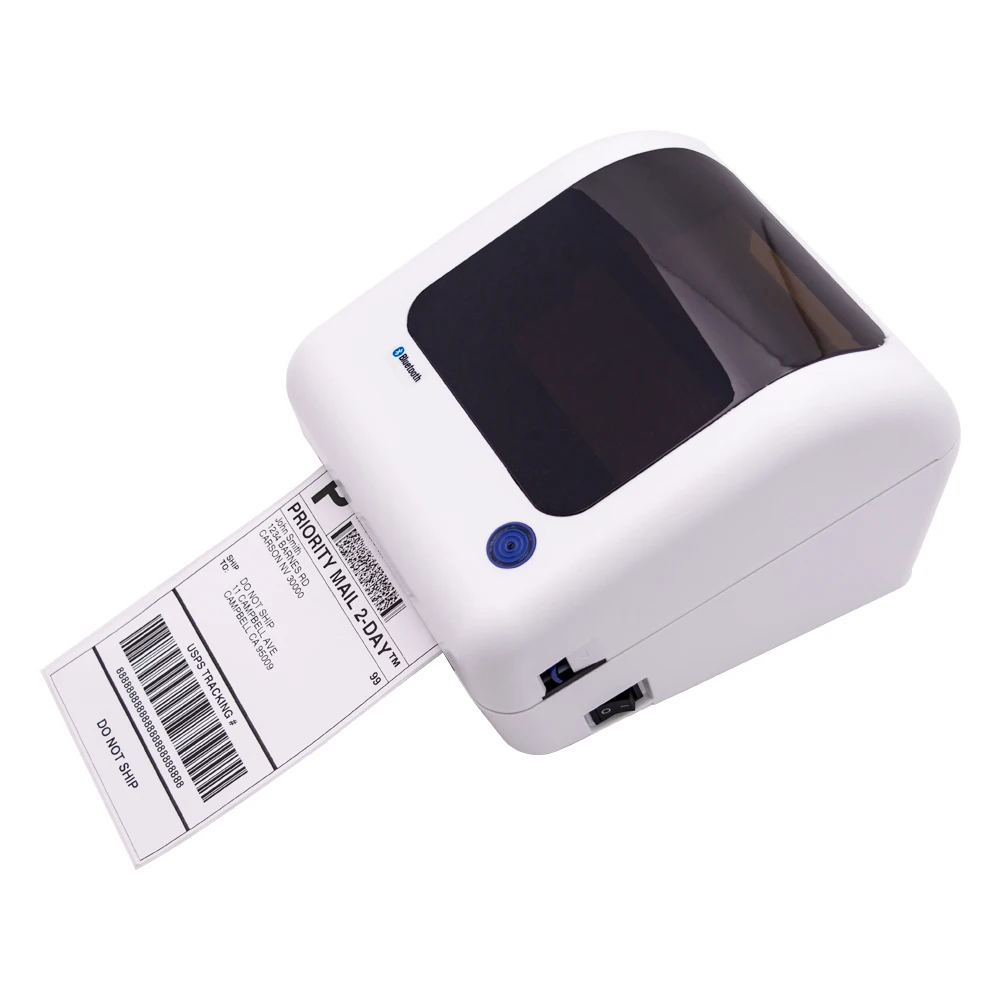  Термонаклейка для штрих-кода IPRT BEEPRT 110 мм 4x6 принтер этикеток с BT lazada shopee