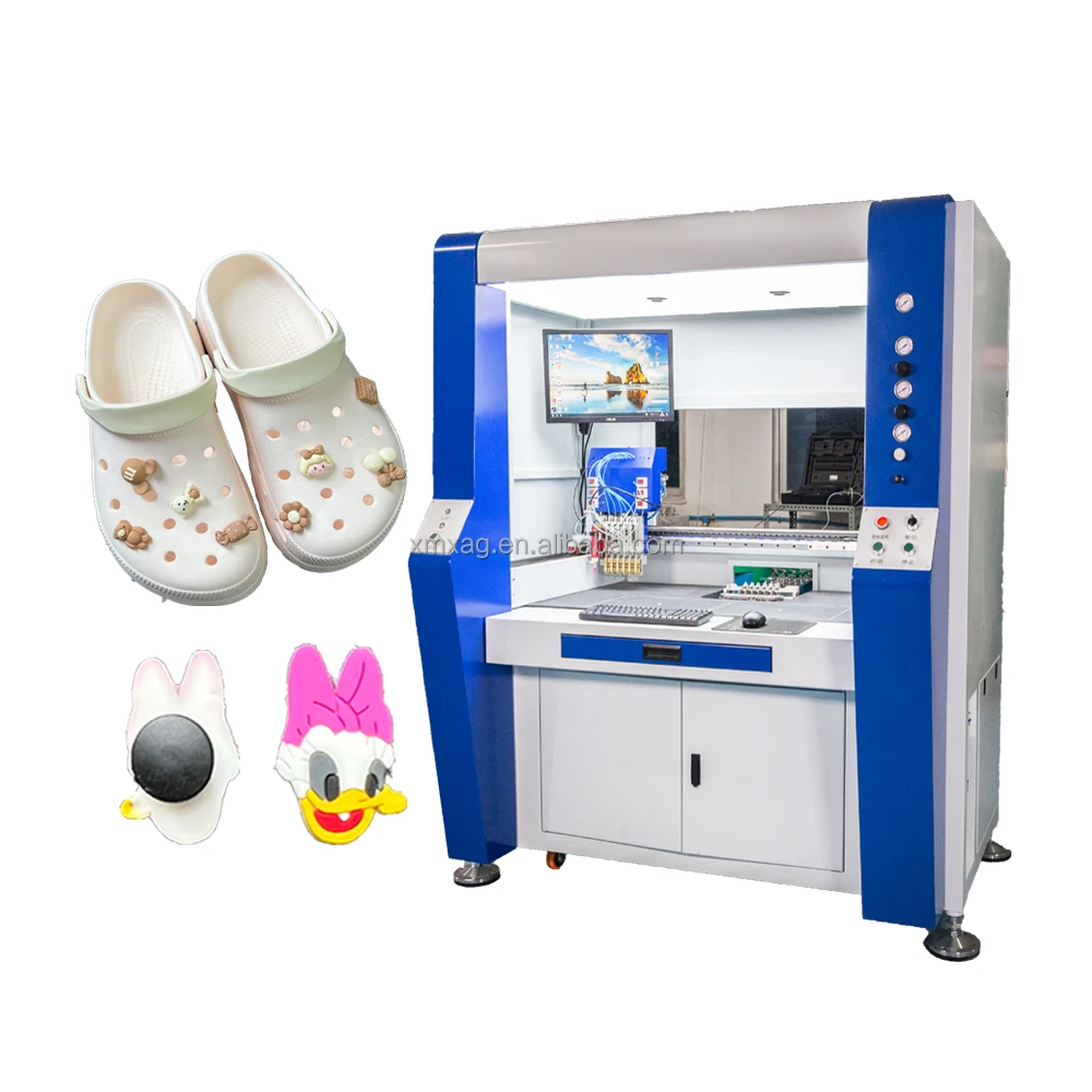 Attaching and setting buttons to your footwear and accessories / Crocs Shoes with Charm botton machine shank button attaching