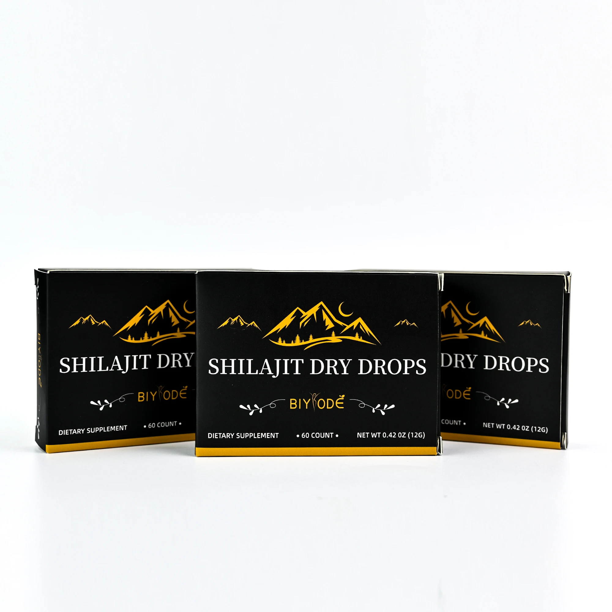 GMP factory wholesale custom oem himalayan shilajit pills tablets