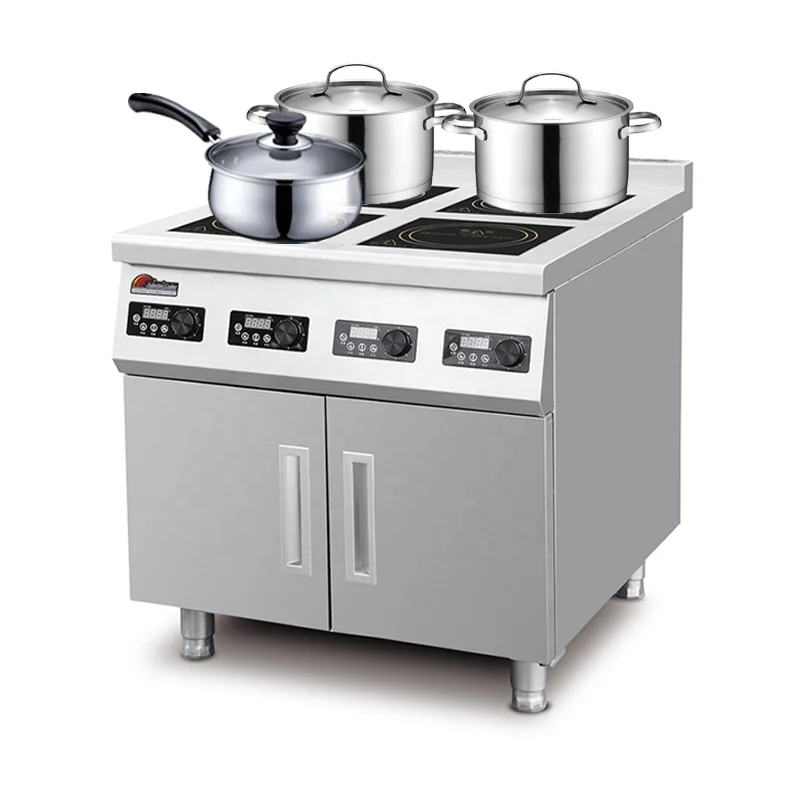 Ресторан 3500w 4 горелки коммерческие печи плита индукционной варочной панели варочная плита кухня Электрический кухонные плиты