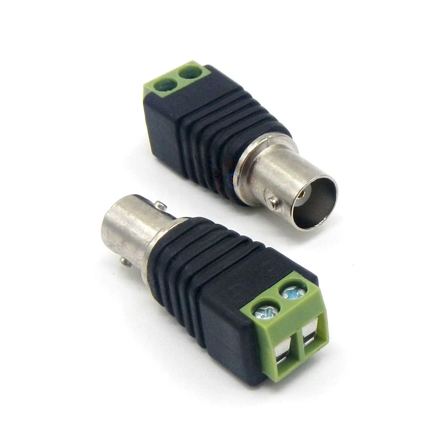 JR cctv accessories high quality coax cat5 to bnc connector