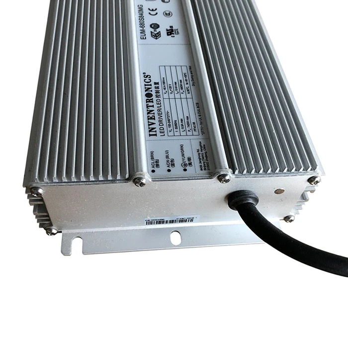 PWM Dimming High Efficiency Inventronics 680W LED Driver for high mast sports light etc.