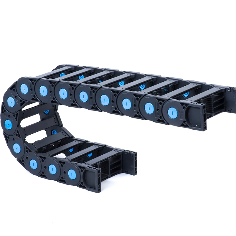 Гибкий кабельный лоток для сверлильного станка, высота 55-80 мм