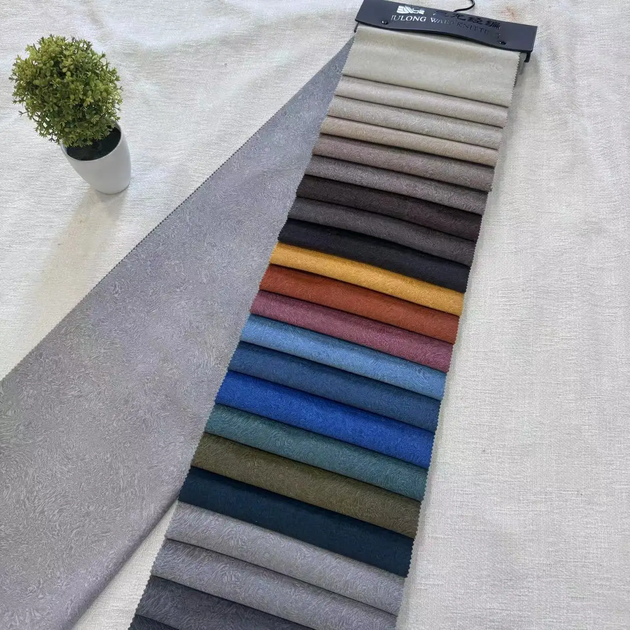 JL25713 mosha Velvet new designs  Printed embossed factory  Wholesale Sofa Fabric For Home Textile with fleece Backing