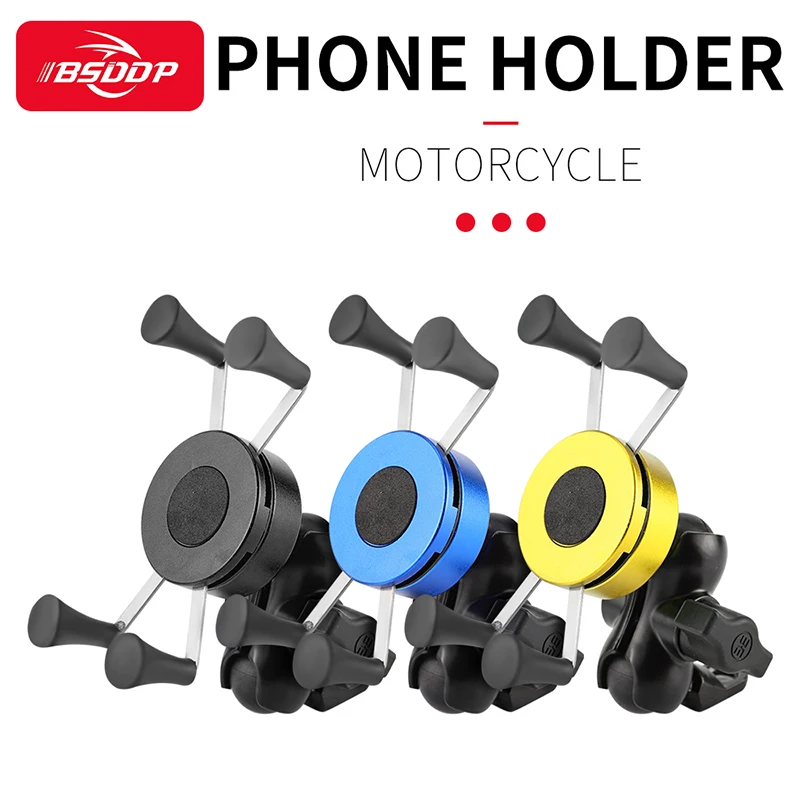 BSDDP X-B Phone Holder Bike Motorcycle Universal Bicycle Bike Mobile Cell Phone Mount Handlebar Socket Gps Stand