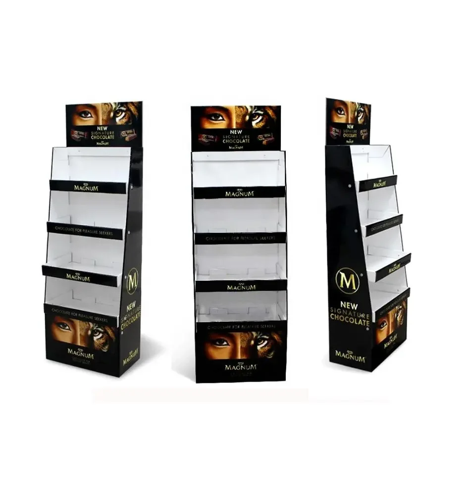 Supermarket promotion cardboard pallet display for spices ,6 Layers Display stand of food spices