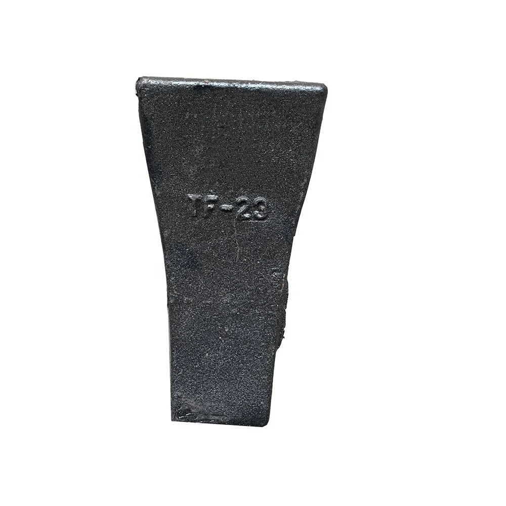 Excavator bucket teeth TF23 TIP for wheel loader spare parts strong material bucket parts teeth tip