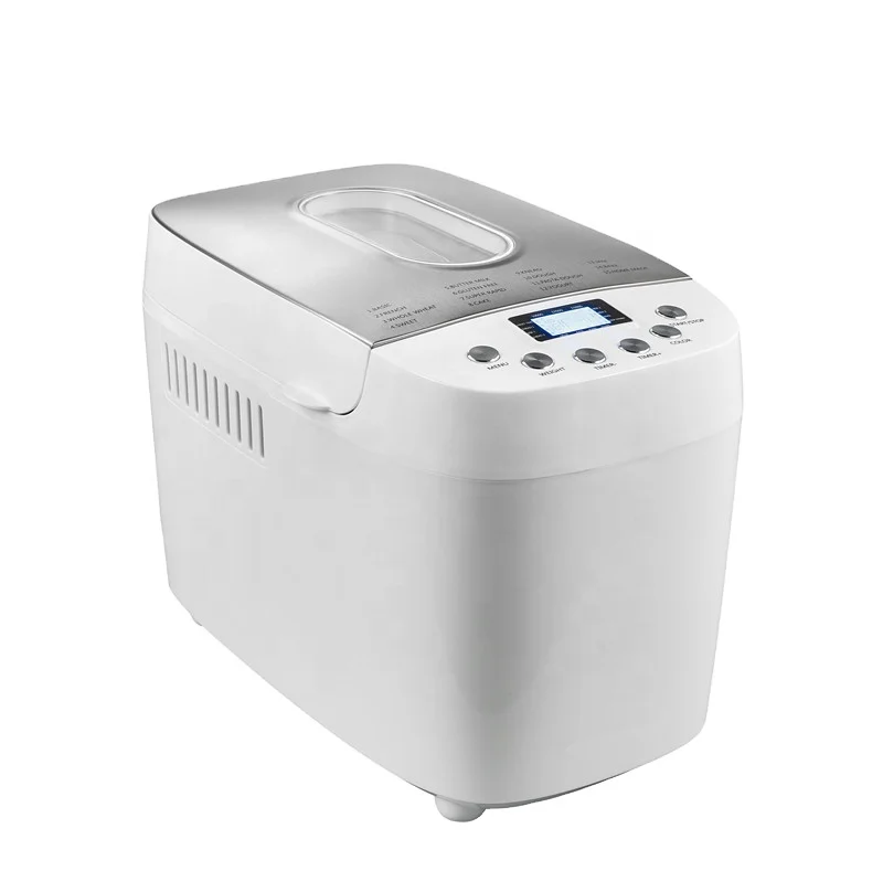 1.5KG Loaf Size Double Pan Bread Maker Machine with LCD Screen, Multi-function, Automatic, 850W, AC motor