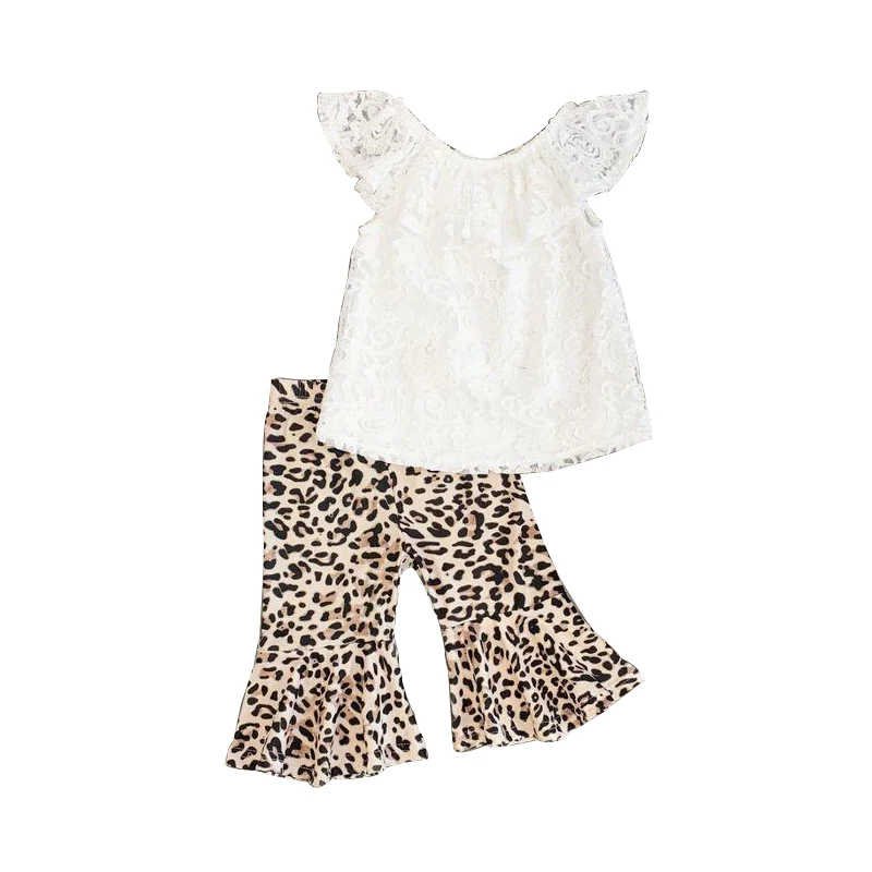 boutique cute girls solid coral peasant top girls navy coral pink floral bell bottoms baby clothes sets