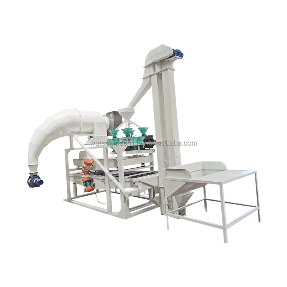 Hot Sale Sunflower Seed Nuts Kernel Shelling Machine Factory Price Melon Seeds Dehuller Industrial Pumpkin Seeds Hulling Machine