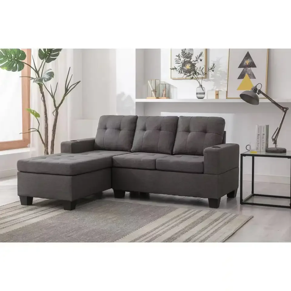 Beautiful Color Cheap Modern Sectional Sofa Set