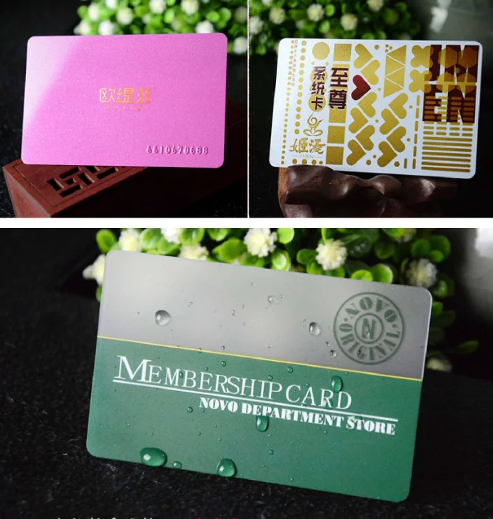 Factory manufacturer Plastic QR code customized printed loyalty gift pvc card