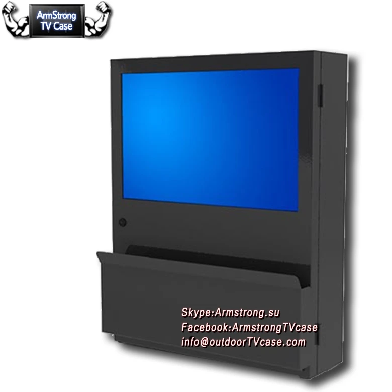 
ARMS1331OTE wholesale p20 outdoor led tv advertising screen billboard Outdoor Waterproof exterior Display tv enclosure 