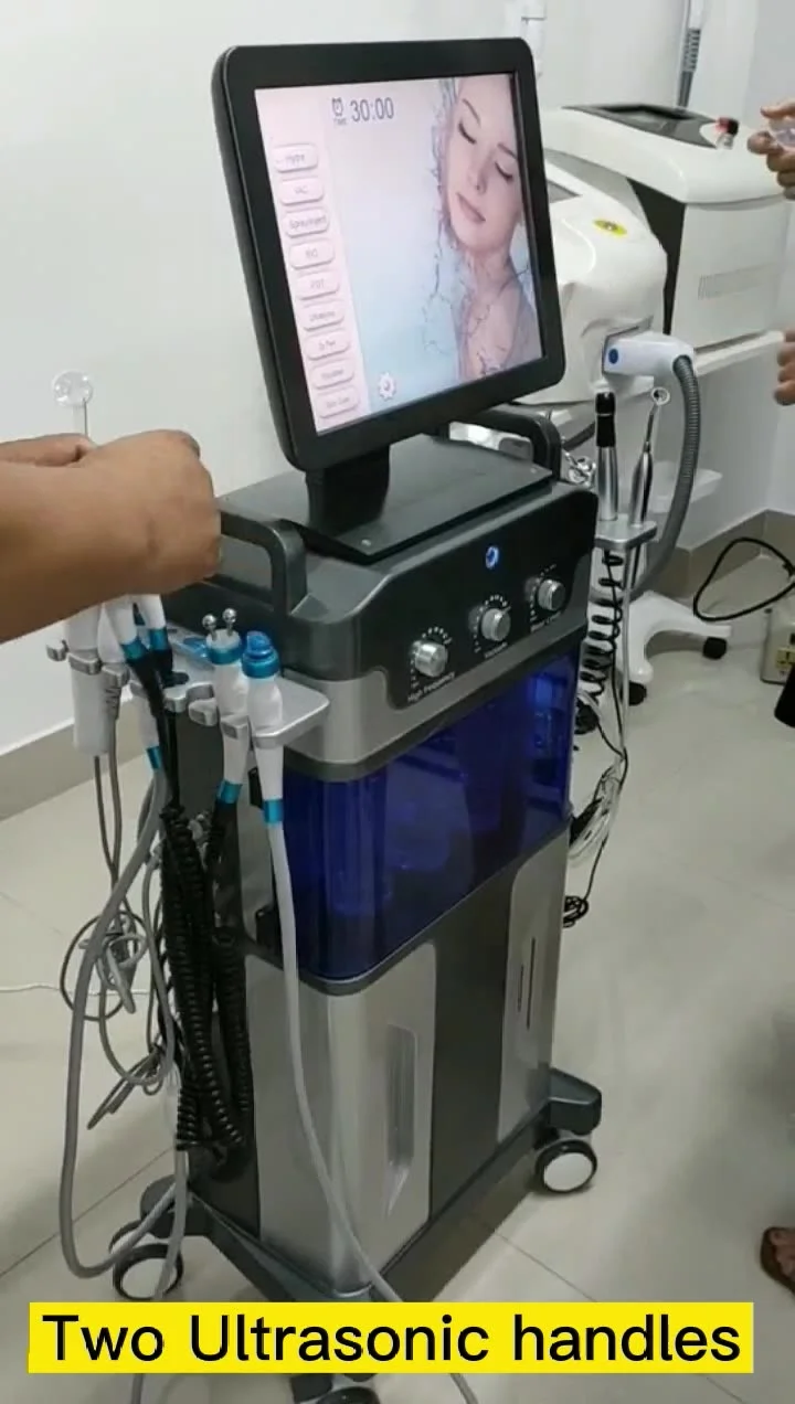 12 In 1 Diamond Peeling  Hydra Microdermabrasion Hydro Facial Machine  Hydra Dermabrasion Deep Clean Machine