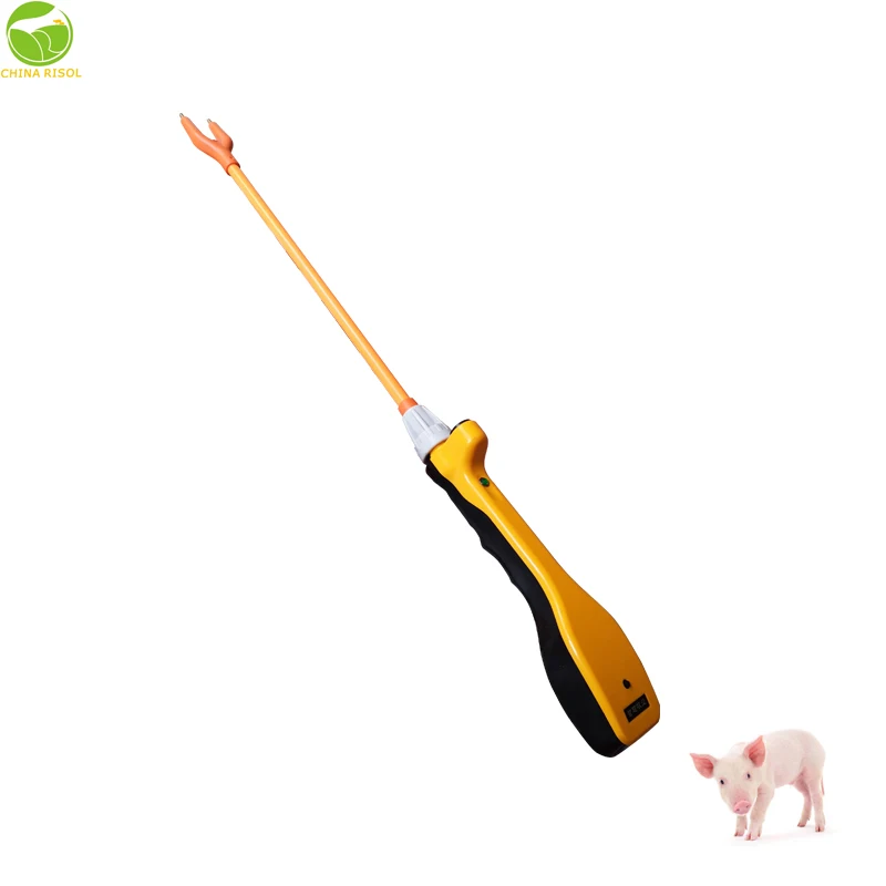 Pig Farming Equipment Waterproof Hog Pig Drive Stick Prod Long Electric Cow Cattle Hand Prod