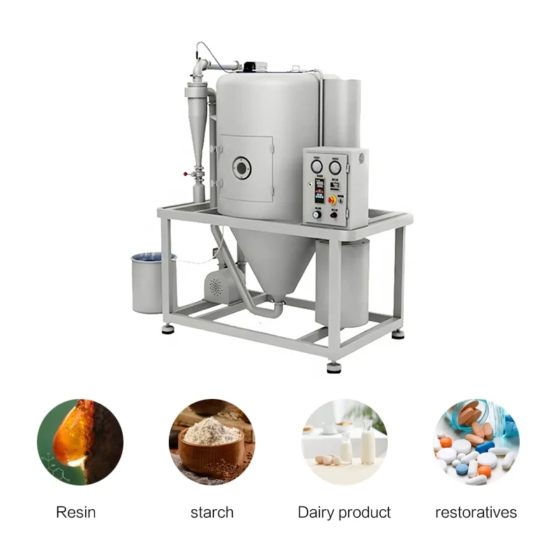 20Kg/h automatic centrifugal herbal extract yolk pectin algae yeast extract spray dryer machine