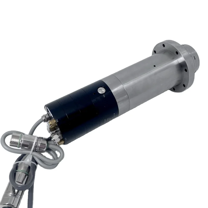 DECI HSK25E 4KW ATC high speed 40000rmp water cooled engraving machine spindle motor clip installation lathe milling spindle