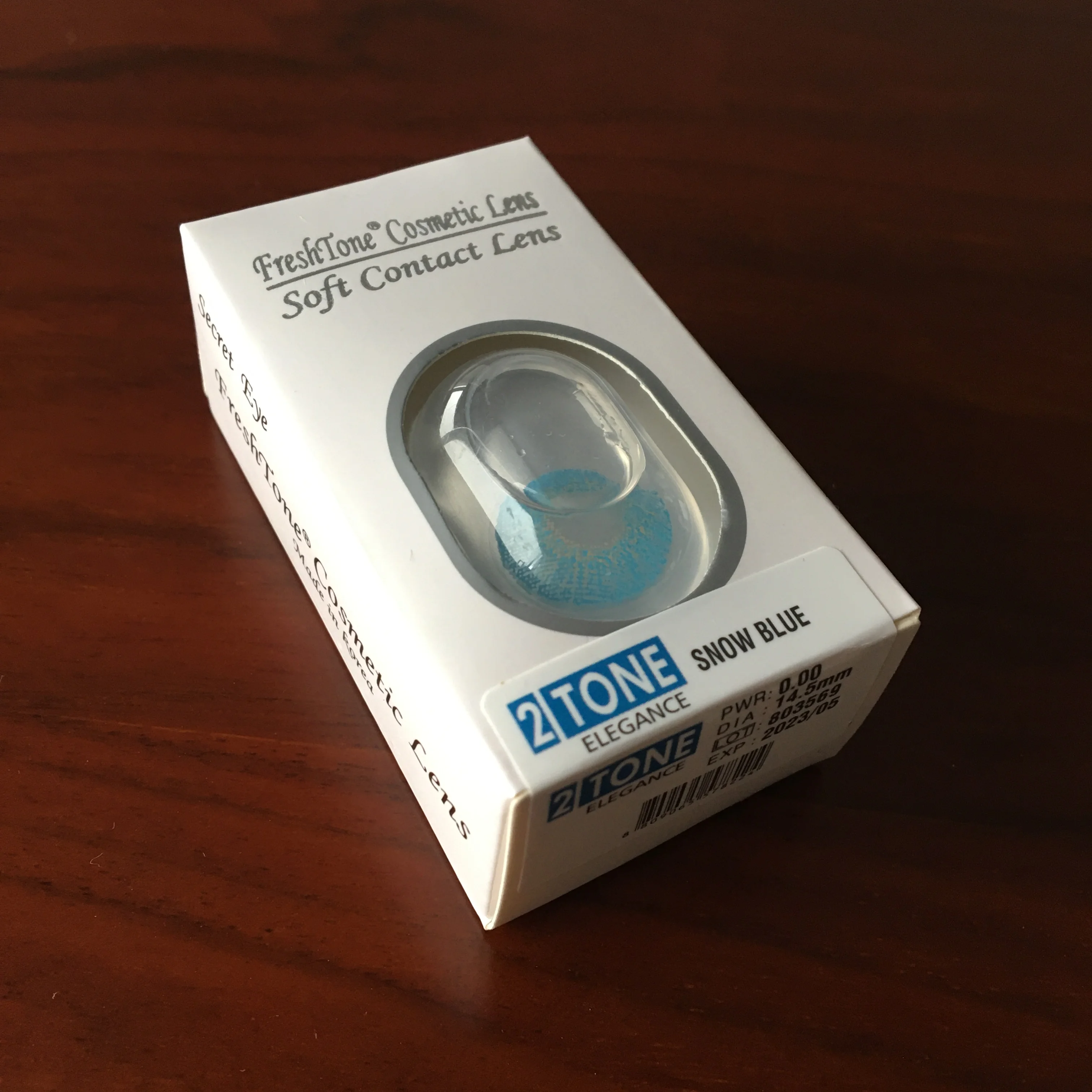 Korean soft contact lenses FreshTone contact lens Elegance colored contact lens