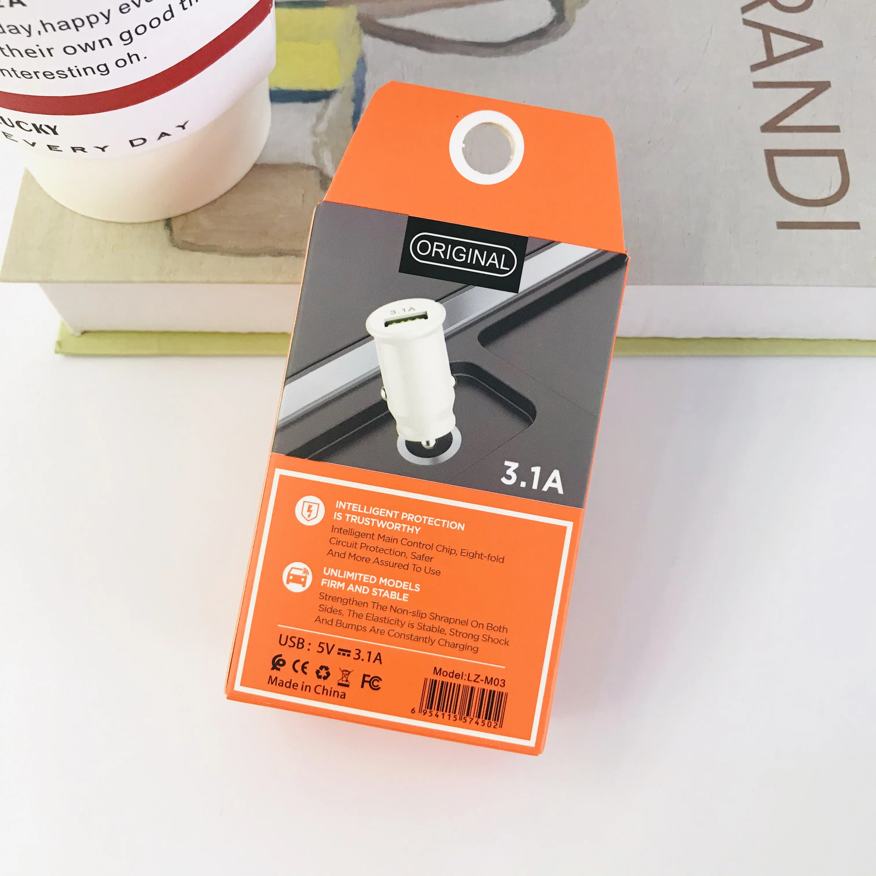LZ Car Charger 1 Ports Car Charger Aux Port Car Charger