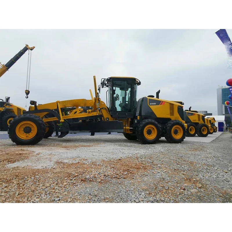 Brand 140hp Small Motor Grader with Dozer Blade and Ripper 4140D