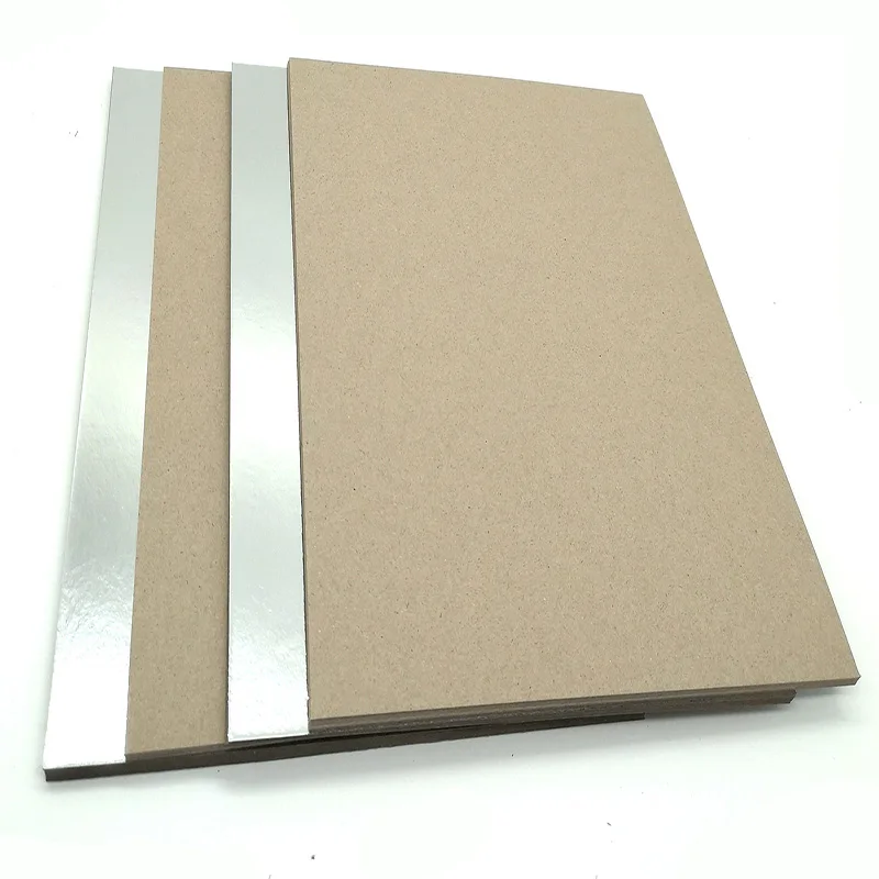 Recycled Paper Board Mills Silver Metalized with Grey Back