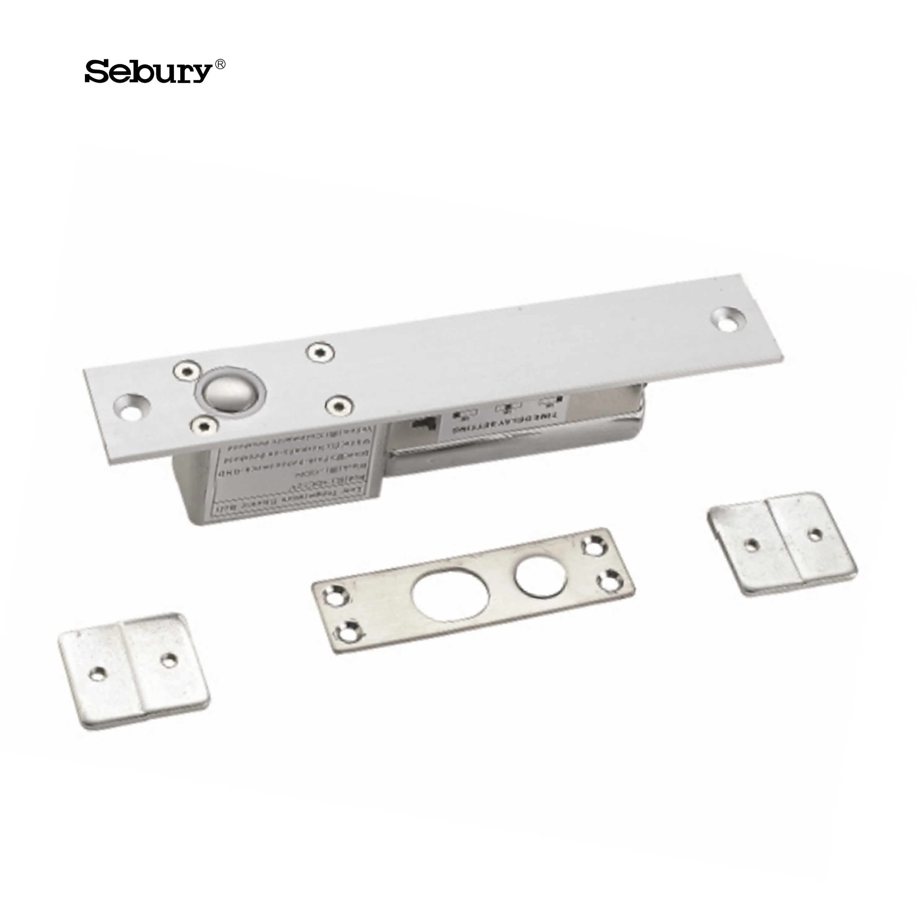  Sebury высокое качество узкая панель Временная задержка Электрический Болт с отверстием безопасный офисный дверной