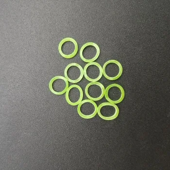 Orthodontic Elastic Material Good Price Dental Orthodontic Elastic Ties 6.4mm 3/16 Silicone Rubber Elastics O-Rings