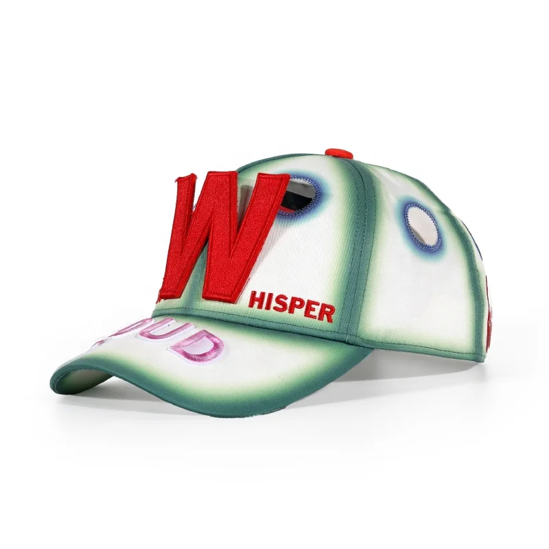 custom Leather Adjustable Classic Low Profile Mid visor Baseball Hat Caps 5 Panel Plain 3D Embroidery printing logo Baseball Cap