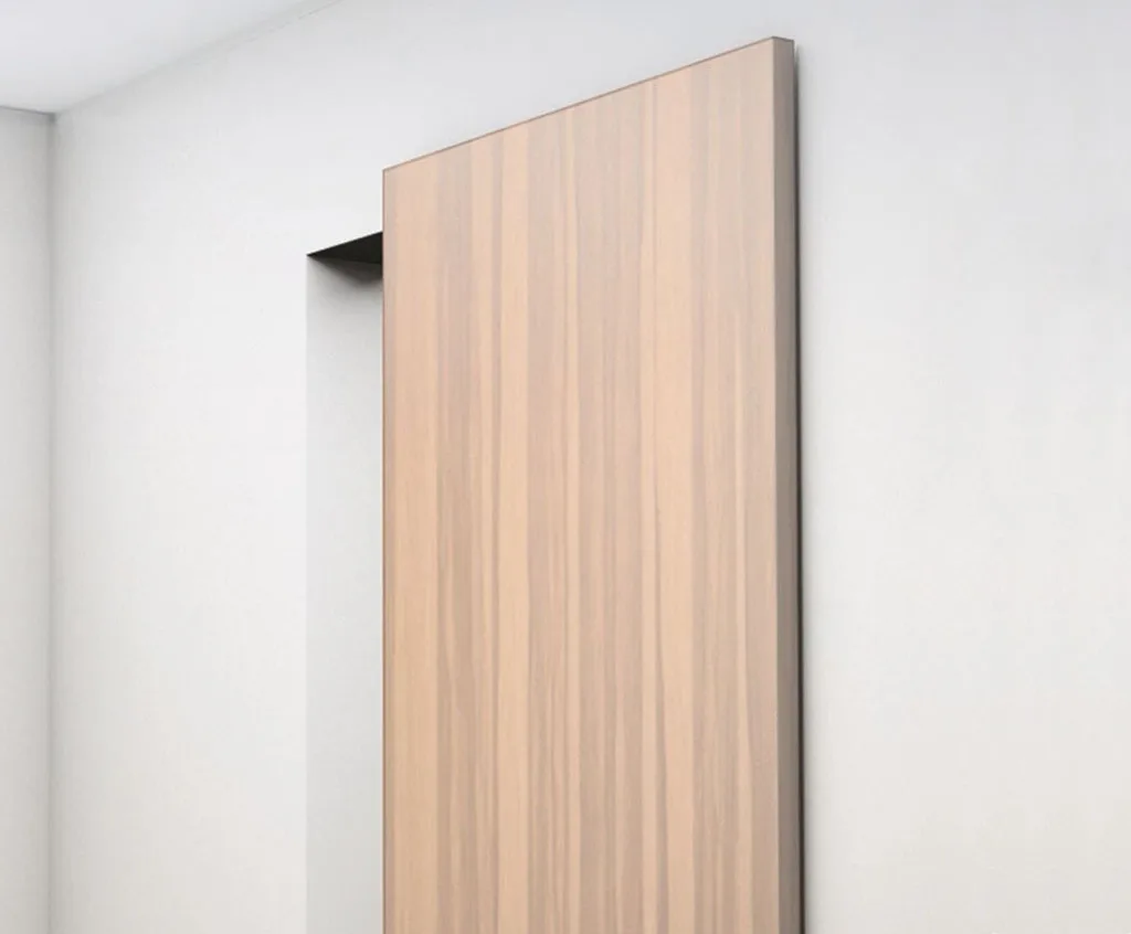 American Hot Selling Kitchen Hidden Solid Wood Double Pocket Doors Hardware Kits Exterior Interior Sliding Pocket Doors Frame