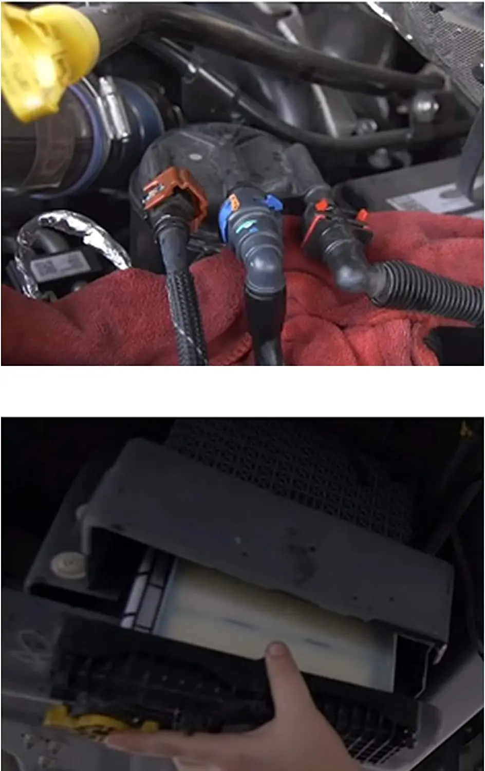 FD4625 6.7 Powerstroke Fuel Filter Element Replacement for F250 F350 2017-2020 Diesel Engine Replaces HC3Z-9N184-C