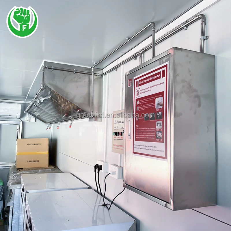 China Fast Food Truck Mobile Food Trailers Concession Trailers Food Trucks in Dubai