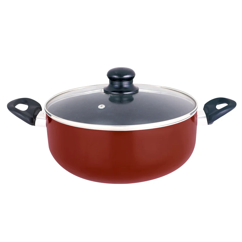 China Aluminum carote cookware set cooking pot
