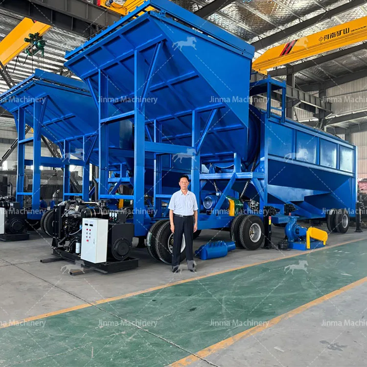 sand gravel trommel screen mobile trommel screen drum sieve machine gold screen gold mining