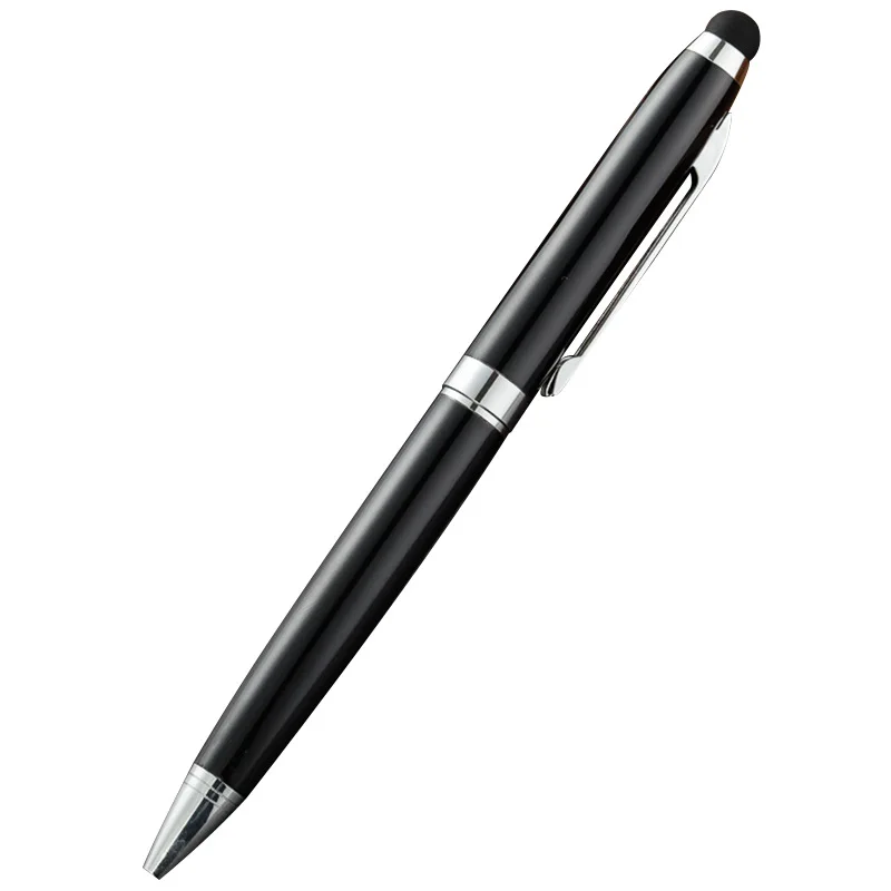 Рекламный матовый цвет vip бизнес-подарок твист металлический сенсорный Стилус Шариковая Ручка