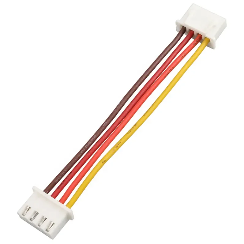original 2.5mm pitch female wire connector custom 2 3 4 pin jst xh 2.54 cable harness assembly connector 10way cables